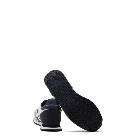 Buty sportowe męskie Armani Exchange sznurowane z tworzywa sztucznego na wiosnę 