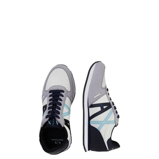 Buty sportowe męskie Armani Exchange na wiosnę sznurowane 