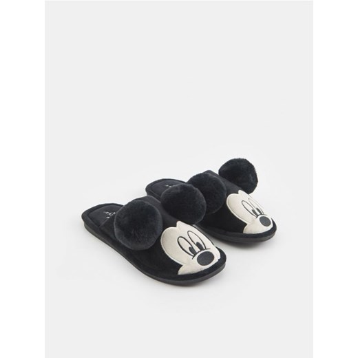 Sinsay - Kapcie Myszka Miki - czarny ze sklepu Sinsay w kategorii Kapcie damskie - zdjęcie 166596248