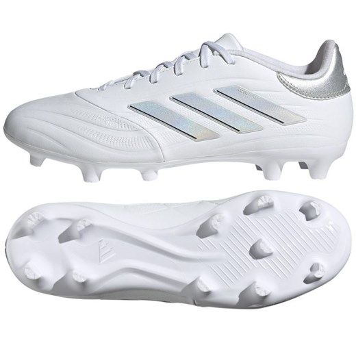 Buty piłkarskie adidas Copa Pure.2 League Fg M IE7493 białe ze sklepu ButyModne.pl w kategorii Buty sportowe męskie - zdjęcie 166607916