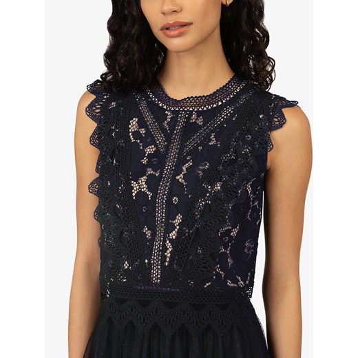 APART Top w kolorze granatowym ze sklepu Limango Polska w kategorii Bluzki damskie - zdjęcie 166609128