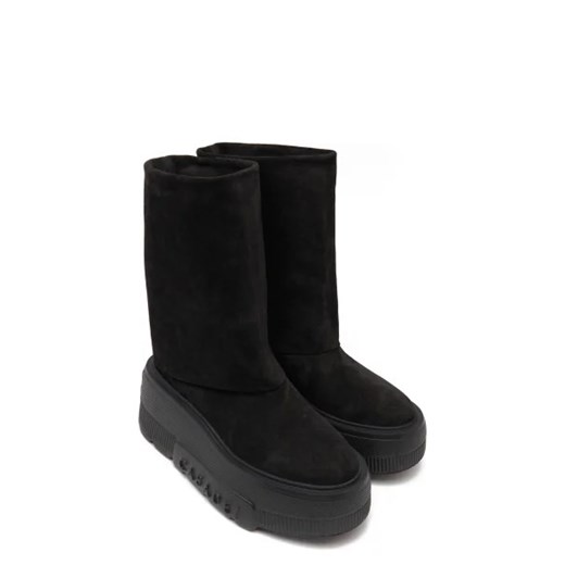 Casadei Skórzane botki na platformie Nexus Casadei 37 promocyjna cena Gomez Fashion Store
