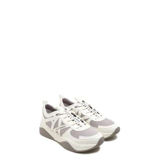 Buty sportowe damskie Armani Exchange sneakersy z tkaniny
