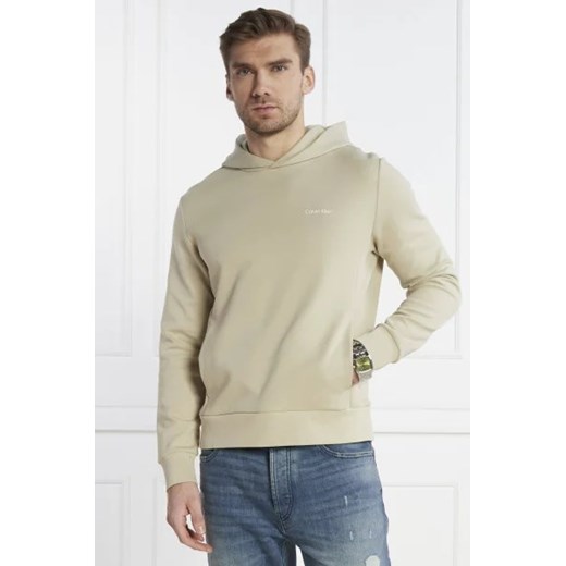 Calvin Klein bluza męska casualowa beżowa 