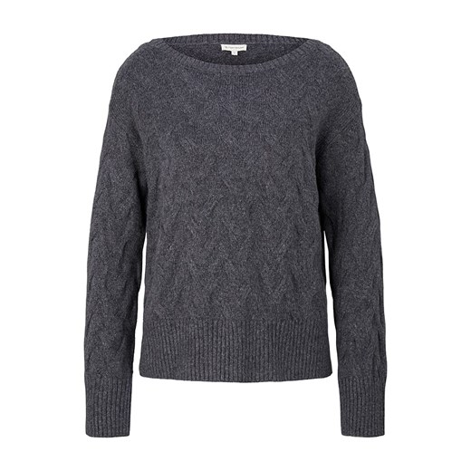 Tom Tailor Sweter w kolorze antracytowym Tom Tailor M okazja Limango Polska