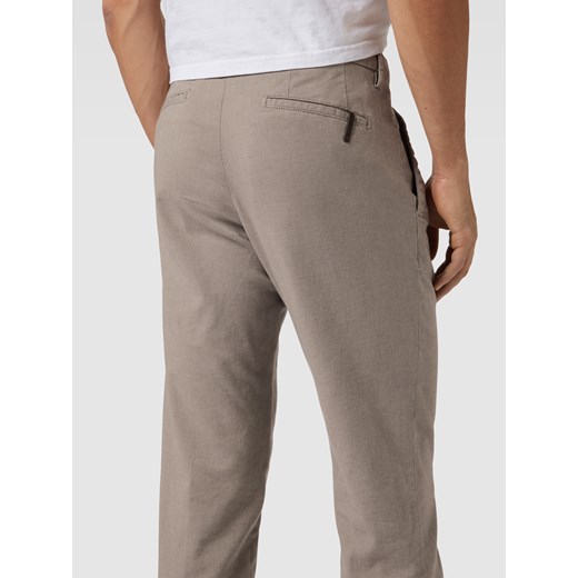 Spodnie materiałowe o kroju slim fit z dodatkiem streczu model ‘CiBrody’ Cinque 44 Peek&Cloppenburg 