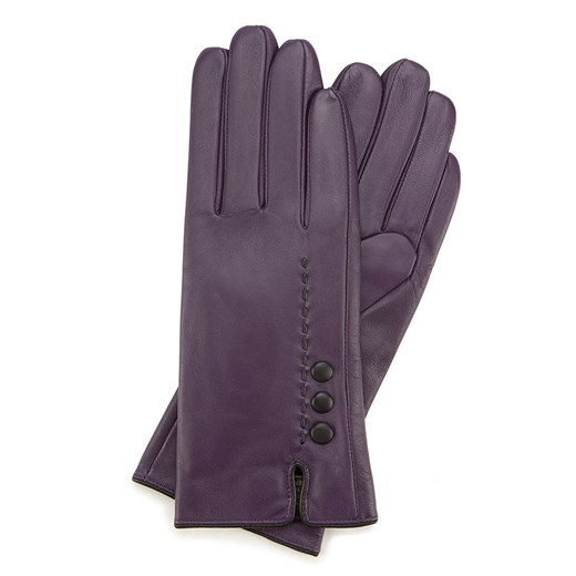 Damskie rękawiczki skórzane z przeszyciem z rzemyka WITTCHEN promocyjna cena