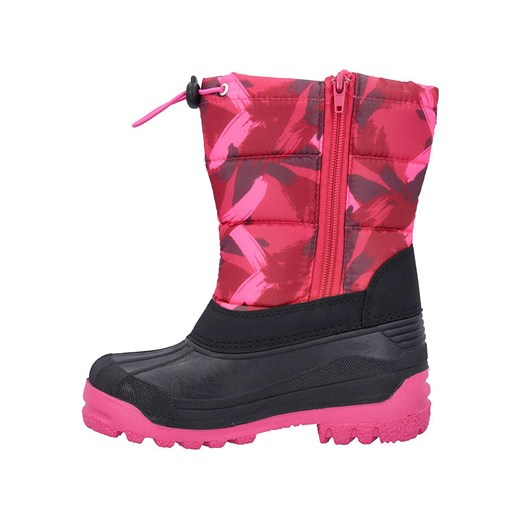 CMP buty zimowe dziecięce różowe kozaki 