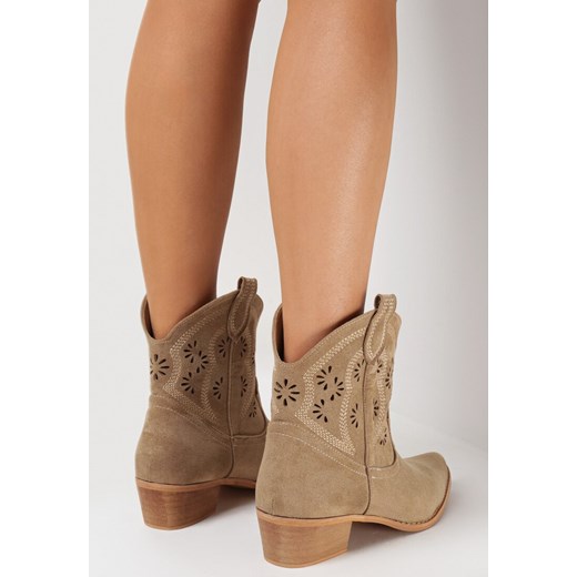 Botki Born2be casual na zamek 