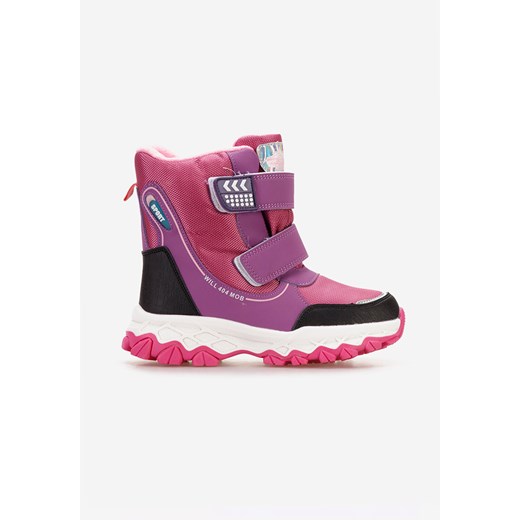 Wielokolorowy botki dziewczęce Azalia ze sklepu Zapatos w kategorii Buty zimowe dziecięce - zdjęcie 166645815