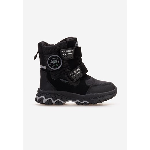 Czarne botki chłopięce Forrest ze sklepu Zapatos w kategorii Buty zimowe dziecięce - zdjęcie 166645828