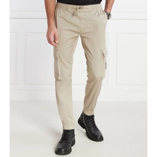 Spodnie męskie Calvin Klein z elastanu 