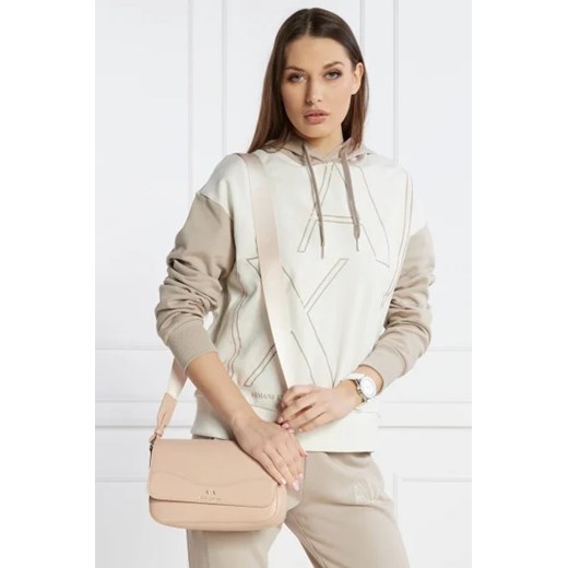 Listonoszka Armani Exchange ze skóry ekologicznej
