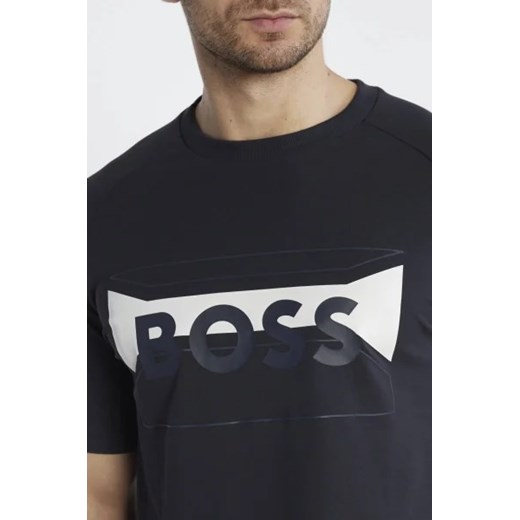 T-shirt męski BOSS HUGO z elastanu 