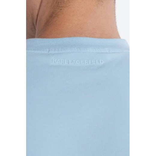 Karl Lagerfeld t-shirt męski młodzieżowy z krótkimi rękawami 