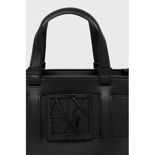 Armani Exchange Torebka 942690.0A874.NOS kolor czarny Armani Exchange ONE ANSWEAR.com