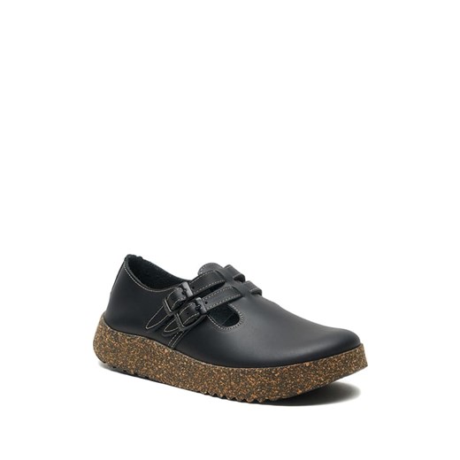 Comfortfusse Skórzane slippersy w kolorze czarnym ze sklepu Limango Polska w kategorii Półbuty damskie - zdjęcie 166665698