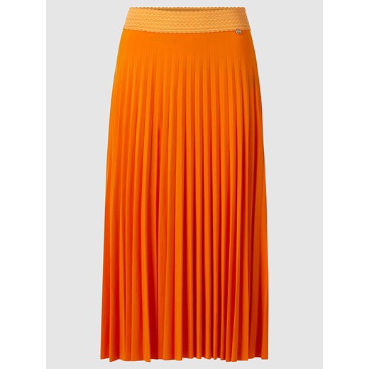 Rich &amp; Royal Spódnica plisowana w kolorze pomarańczowym Rich & Royal 38 wyprzedaż Limango Polska