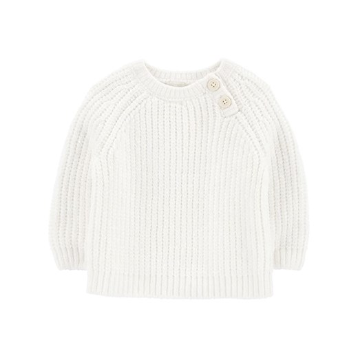 OshKosh Sweter w kolorze białym ze sklepu Limango Polska w kategorii Bluzy i swetry - zdjęcie 166666836