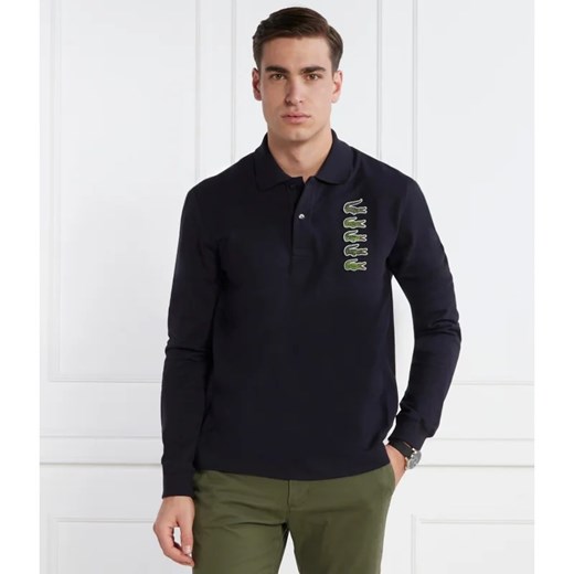 Czarny t-shirt męski Lacoste