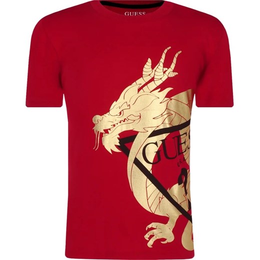 Guess T-shirt | Regular Fit ze sklepu Gomez Fashion Store w kategorii T-shirty chłopięce - zdjęcie 166670169