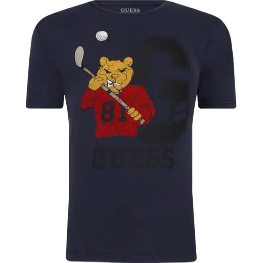 Guess T-shirt | Regular Fit ze sklepu Gomez Fashion Store w kategorii T-shirty chłopięce - zdjęcie 166670187