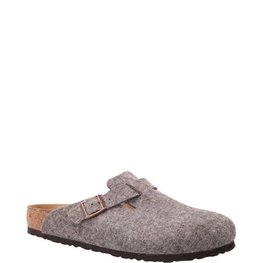 Klapki męskie BIRKENSTOCK tkaninowe bez zapięcia