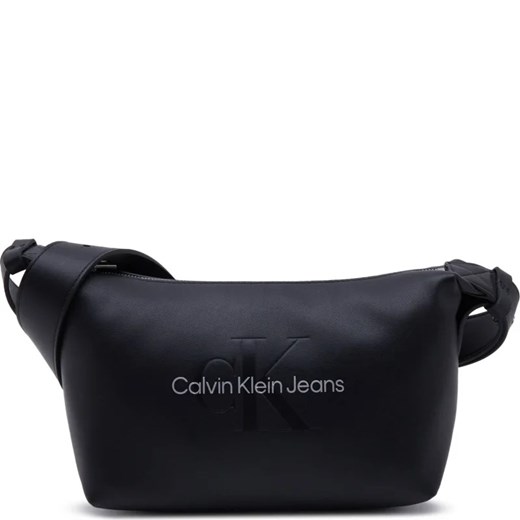 Listonoszka Calvin Klein elegancka matowa ze skóry ekologicznej na ramię 