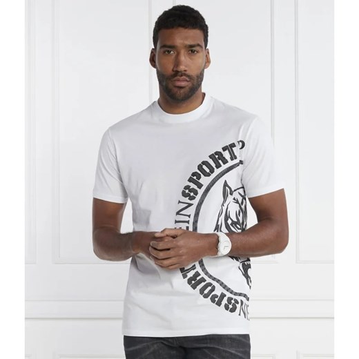 Plein Sport T-shirt | Regular Fit ze sklepu Gomez Fashion Store w kategorii T-shirty męskie - zdjęcie 166678555