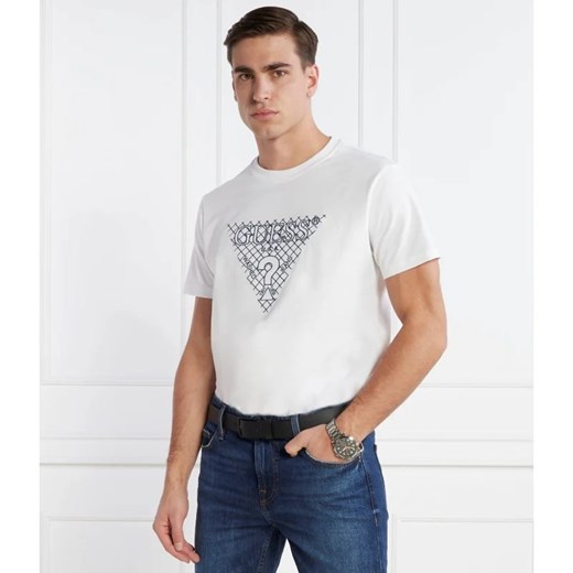 GUESS T-shirt | Regular Fit ze sklepu Gomez Fashion Store w kategorii T-shirty męskie - zdjęcie 166678559