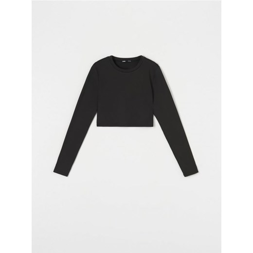 Bluzka damska Sinsay z okrągłym dekoltem casual 