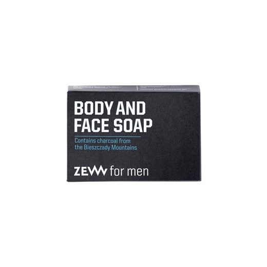 ZEW for men mydło do twarzy i ciała z węglem drzewnym z Bieszczad 85 ml Zew For Men ONE ANSWEAR.com