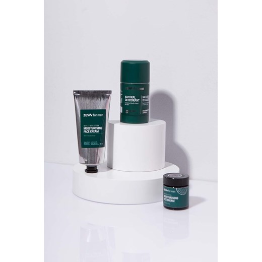 ZEW for men krem nawilżający do twarzy z czarną hubą 30 ml Zew For Men ONE ANSWEAR.com