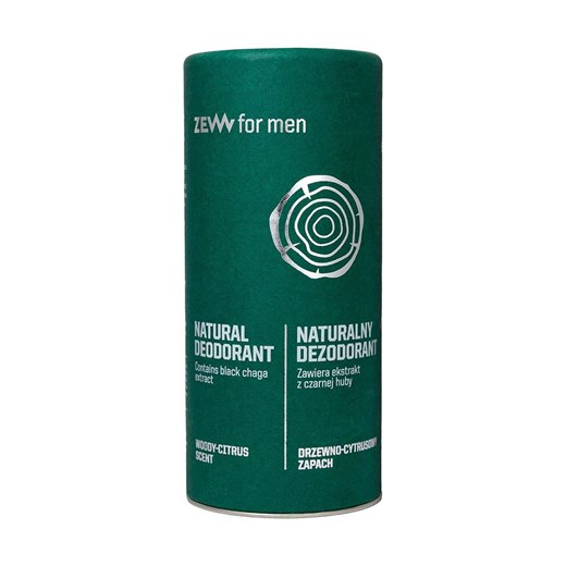 ZEW for men dezodorant w sztyfcie z czarną hubą 85 ml Zew For Men ONE ANSWEAR.com