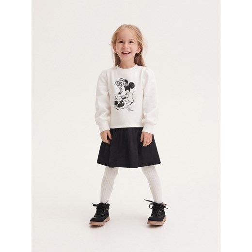 Reserved - Dresowa sukienka Minnie Mouse - wielobarwny ze sklepu Reserved w kategorii Sukienki dziewczęce - zdjęcie 166688698
