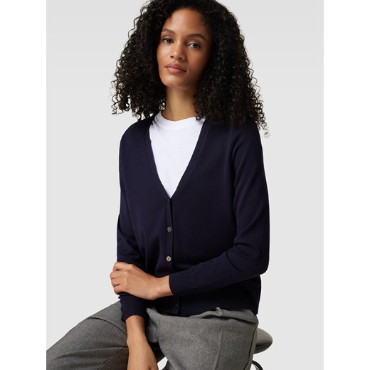 Kardigan z dzianiny z głębokim dekoltem w serek Christian Berg Woman 34 Peek&Cloppenburg