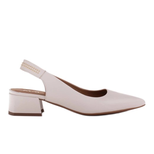 Marco Shoes Białe sandały z jetami Marco Shoes 39 ButyModne.pl