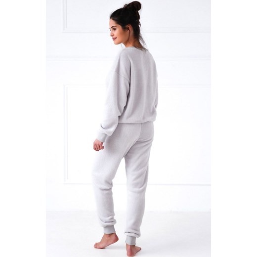 Sensis piżama damska świąteczna polarowa ciepła Graciana Christmas, Kolor szary-wzór, Rozmiar M, SENSIS ze sklepu Primodo w kategorii Piżamy damskie - zdjęcie 166697679