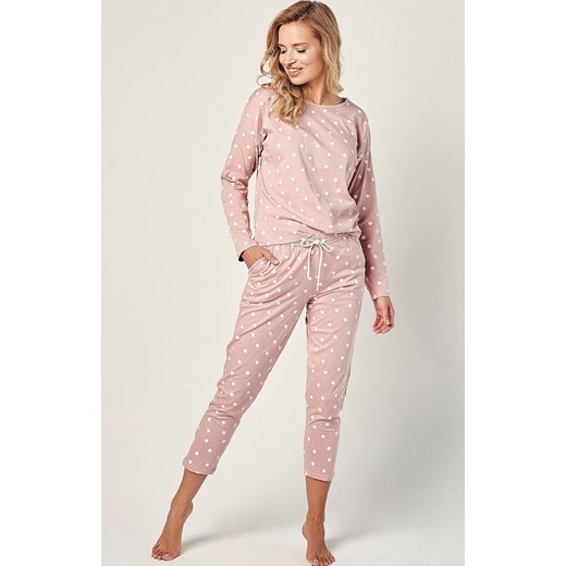 Bawełniana piżama damska Chloe 2979, Kolor róż pudrowy, Rozmiar S, Taro ze sklepu Primodo w kategorii Piżamy damskie - zdjęcie 166697885