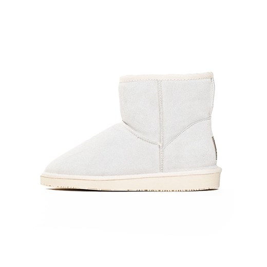 Gooce Skórzane botki zimowe &quot;Thimble&quot; w kolorze białym Gooce 37 okazyjna cena Limango Polska