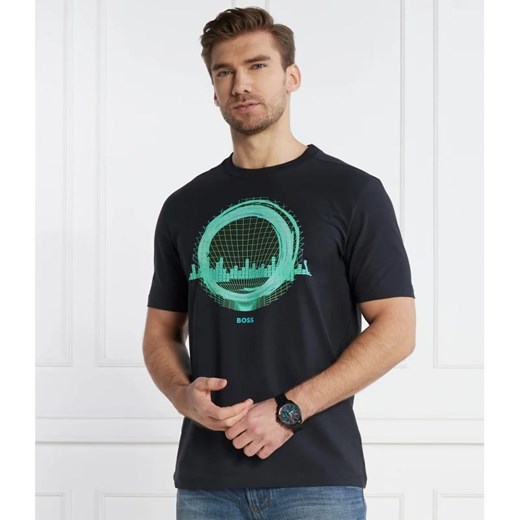 BOSS GREEN T-shirt Tee 8 | Regular Fit ze sklepu Gomez Fashion Store w kategorii T-shirty męskie - zdjęcie 166698976