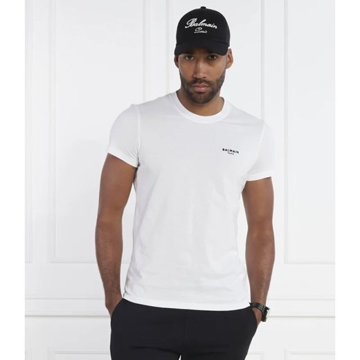 Balmain T-shirt | Regular Fit ze sklepu Gomez Fashion Store w kategorii T-shirty męskie - zdjęcie 166700665