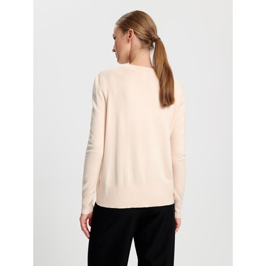 Sinsay - Sweter - kremowy Sinsay XXS Sinsay