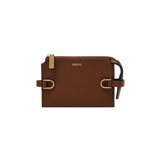 Fossil portfel damski kolor brązowy Fossil ONE promocja ANSWEAR.com