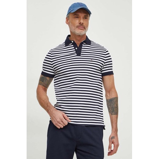 T-shirt męski Tommy Hilfiger casual z krótkim rękawem
