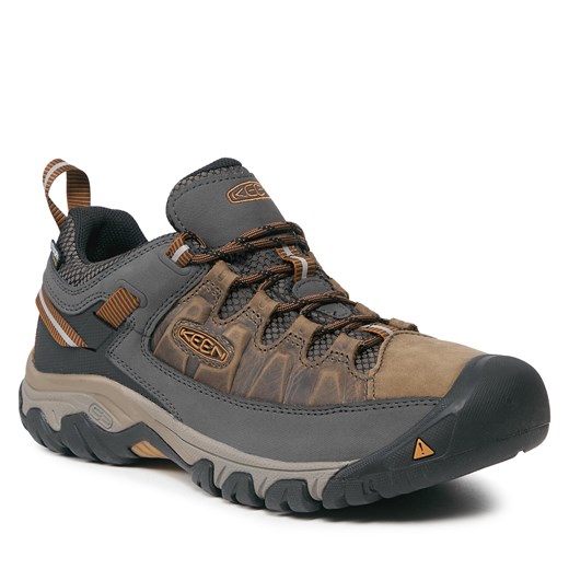 Trekkingi Keen Targhee III Wp 1017784 Black Olive/Golden Brown Keen 45 eobuwie.pl