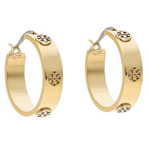 Kolczyki Tory Burch Miller Stud Koop Earring 65094 Tory Gold 720 ze sklepu eobuwie.pl w kategorii Kolczyki - zdjęcie 166770555