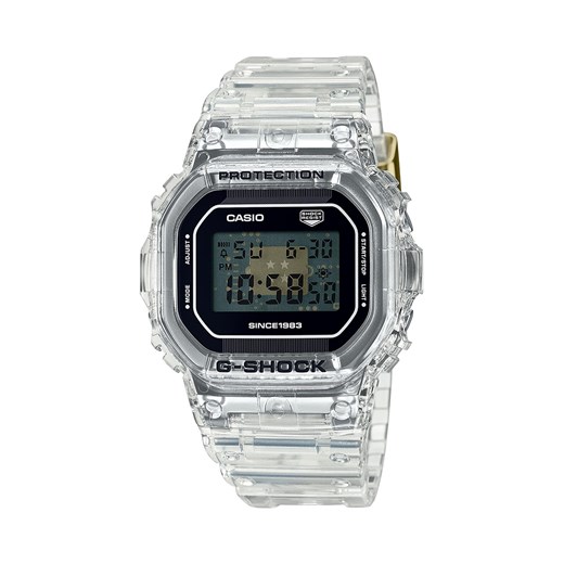 Zegarek G-Shock 40th Anniversary Clear Remix DW-5040RX-7ER White ze sklepu eobuwie.pl w kategorii Zegarki - zdjęcie 166770727