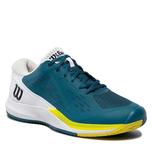 Buty Wilson Rush Pro Ace Clay WRS329530 Blue Coral/White/Sulfr Spg Wilson 44 eobuwie.pl