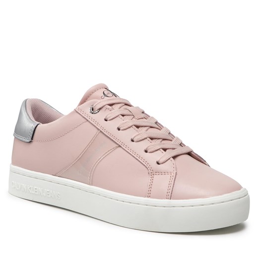 Sneakersy Calvin Klein Jeans Classic Cupsole 4 YW0YW00629 Pale Conch Shell TFT 39 eobuwie.pl